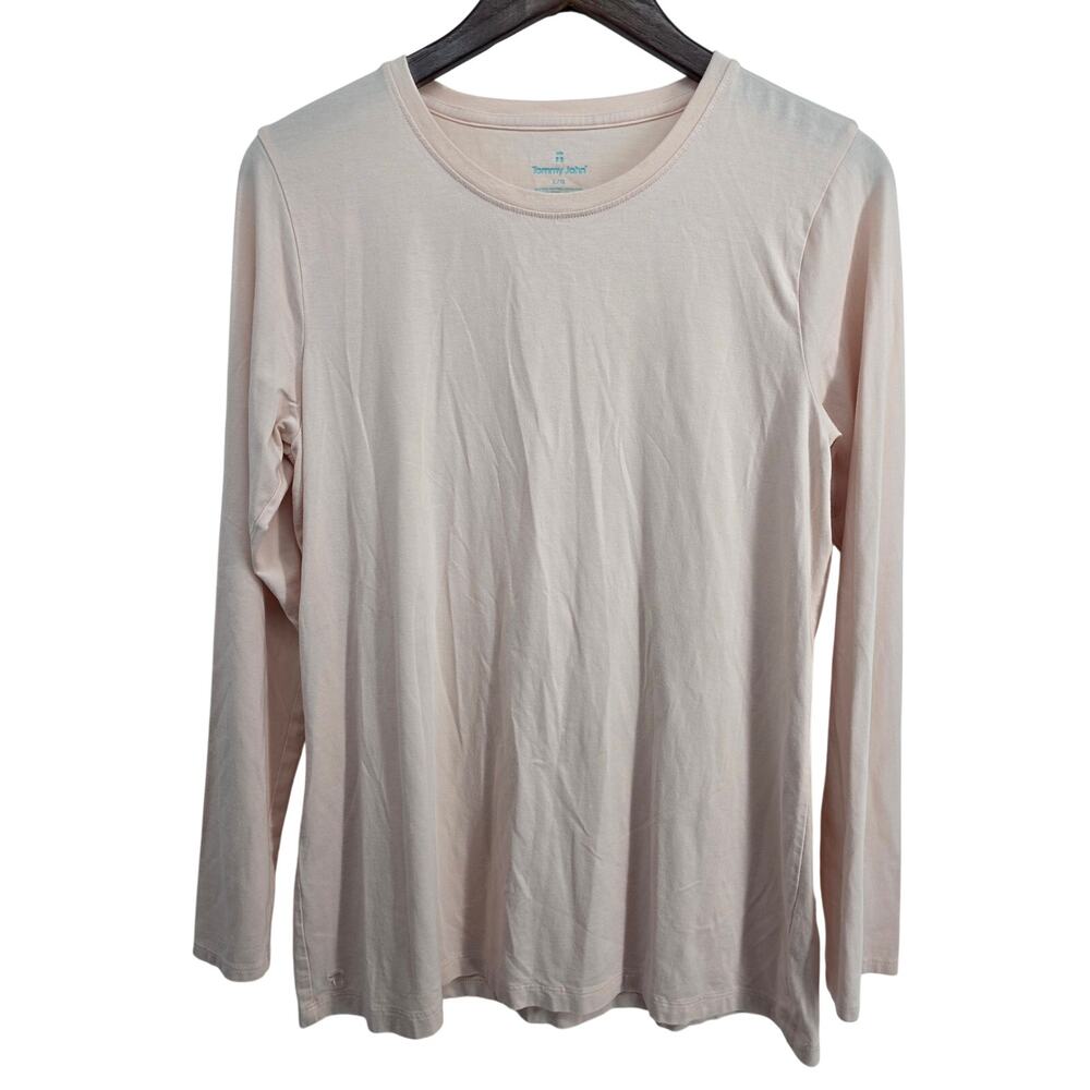 Tommy John Long Sleeve T-Shirt Pink Size Large